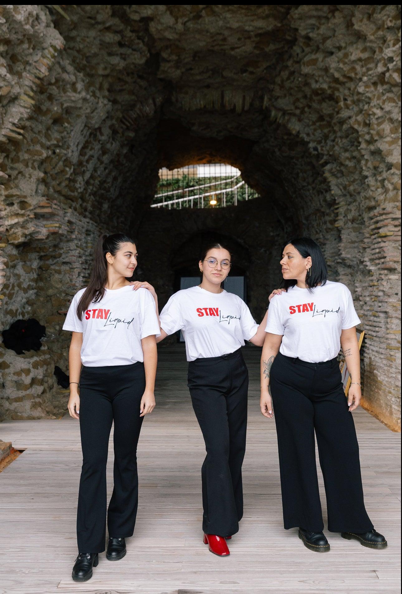 T-shirt street “STAY LIQUID”