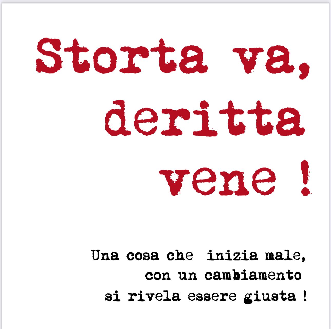 Cuscino “ ca s fa mast!”