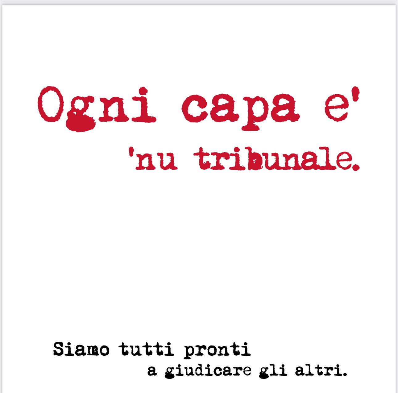 Cuscino “ ca s fa mast!”